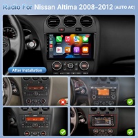 Estéreo para Auto Android de 9 Pulgadas, 2+32 GB, Radio Doble DIN para Nissan Altima 2008-2012, Aire Acondicionado Automático, Carplay Inalámbrico, Android Auto, Wifi