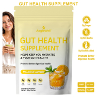 Aeglewell Gut Health Hydratiepoeder Mojito smaak Alcoholvrij Probiotische Mengsel Spijsverteringsondersteuning 0g Suiker 4g Netto Koolhydraten 150g