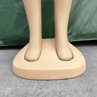 Mannequin de présentation de vêtements pour pantalon, demi-corps féminin, mannequin de pantalon, mannequin à hanches larges