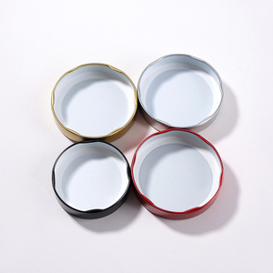 Prêt à expédier – Couvercles métalliques à vis 33mm 42mm 45mm 58mm 60mm 66mm 69mm 73mm 80mm en fer blanc doré pour bocaux en verre - Product Image 4