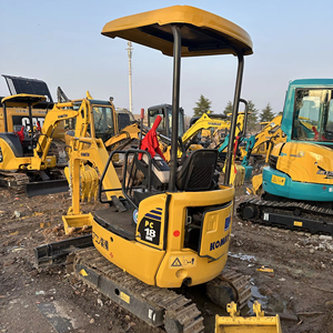 Pelleteuse d'occasion KOMATSU PC18-3 PC17, 1.7 tonnes, 1.8 tonnes, mini pelleteuse d'occasion d'occasion d'occasion à faible durée de fonctionnement Prix bon marché - Product Image 1