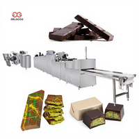 Professionele pinda's noten roze warme chocolademelk maker machine spread pasta mix machine met chocolade maakmachine