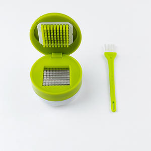 Prensa Manual de Plástico para Ajo, para Picar Cebollas y Frutas, Utensilios para Frutas y Verduras, Fácil de Limpiar, Portátil, Accesorios de Cocina - Product Image 6