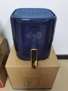 Appareils électroménagers de marque chinoise, un nouveau modèle carré bleu de 6,5 litres, doté d'un style élégant et simple, <span class=keywords><strong>friteuse</strong></span> à air - Product Image 6
