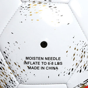 30 paneles tamaño 3 4 5 balón de fútbol inflable, pelota de fútbol de espuma de PVC cosida a máquina para recreación - Product Image 6