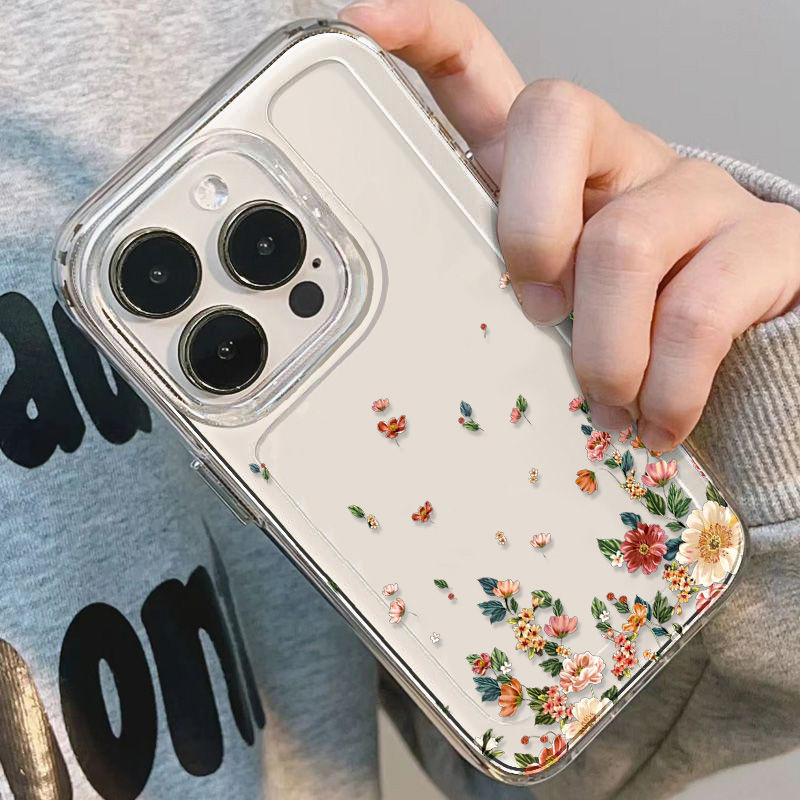 Premium Floral - Transparent Precision Holes