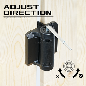 Clé de sécurité de <span class=keywords><strong>piscine</strong></span> à fermeture automatique en nylon robuste à <span class=keywords><strong>ressort</strong></span> réglable personnalisée, loquet de portail verrouillable et charnières de portail - Product Image 5