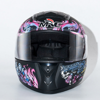 OEM acceptable tout nouveau certificat ABS DOT grande queue casque intégral moto de haute qualité