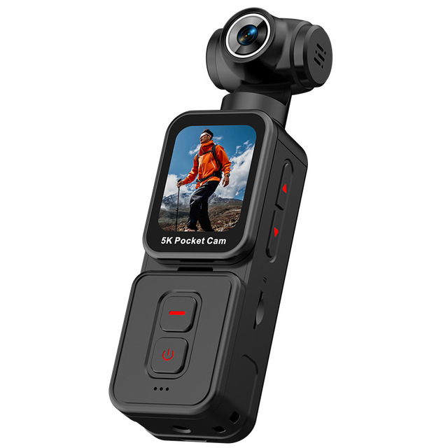 K28 Customize Handheld Pocket Vlogging Cameras with 5K Photo Gimbal Stabilization 1.69 Inch Touch Screen Anti-shake for Action