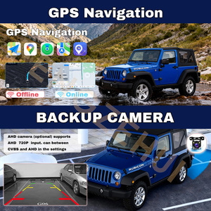 Android 13 Apple CarPlay para Jeep Wrangler Unlimited Sahara <span class=keywords><strong>2007</strong></span>-2017, Pantalla de 7 Pulgadas, GPS/BT/WiFi/FM Integrados, Reproductor de 4 Núcleos 4+64G - Product Image 4