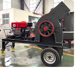 Máy nghiền búa cho máy nghiền nhựa đường xỉ bằng đá sa thạch với bảo hành 1 năm-Có các thành phần động cơ và thiết bị thiết yếu - Product Image 4