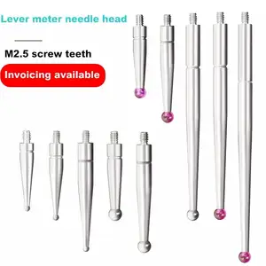 Customize Lever Dial Indicator Probe M1.4 M1.6 M1.7 M1.8 M2.0 Ruby Cemented Carbide Probe