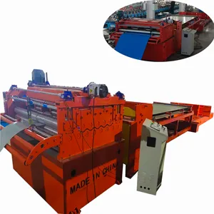 Stainless steel sheet cutting machine metal steel slitting machinery production line