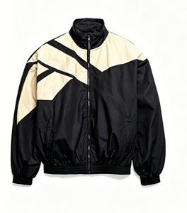 Survêtement de sport personnalisé coupe-vent, ensemble de jogging ample, veste de survêtement oversize en <span class=keywords><strong>polyester</strong></span> et nylon, coupe-vent pour hommes - Product Image 3