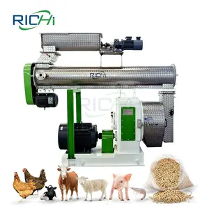 RICHI Grande Capacidade 5-7 T/H Alimentação Animal Fazendo Máquina Grande