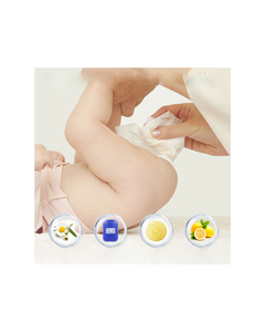Lingettes humides pour toilettes, lingettes nettoyantes et hygiéniques pour bébés, lingettes humides pour soins intimes pour hommes et femmes, 80 feuilles par paquet. - Product Image 2