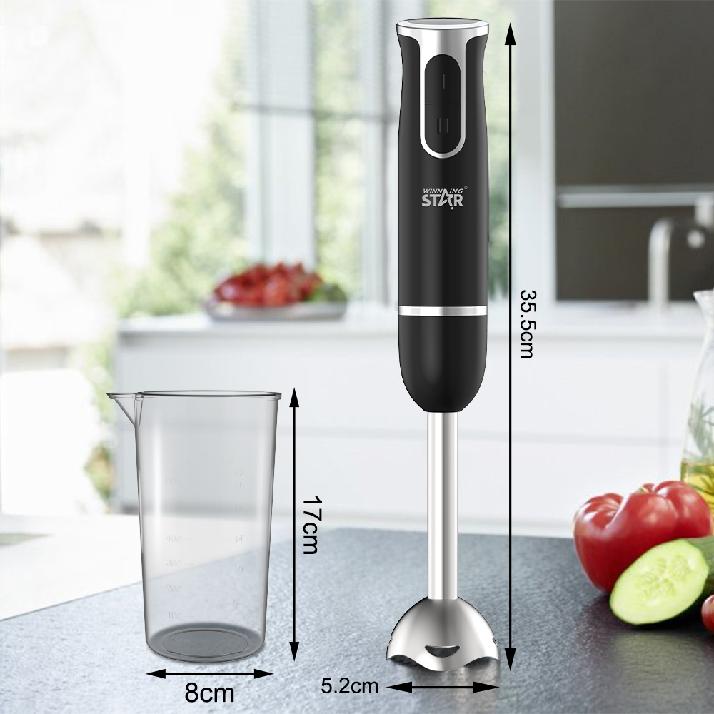 Winning Star ST-5553 400W Hand Blender with Copper Motor, 2 Speed