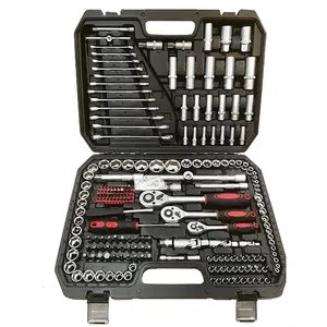 216Pcs Multi Function impact Ratchet Torque wrench hand tools Hand Tool socket set kit socket wrench screwdriver tool set