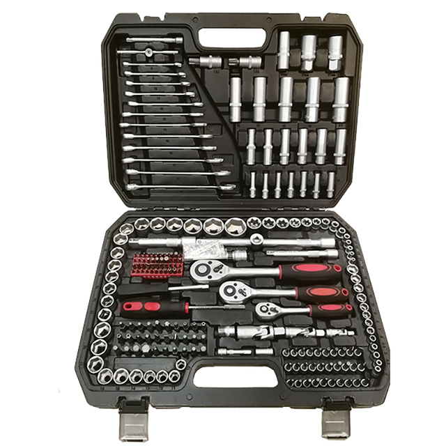 216Pcs Multi Function Impact Ratchet Torque Wrench Hand Tools Hand Tool Socket Set Kit Socket Wrench Screwdriver Tool Set