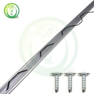 Chaîne de verrouillage de fixation de film de serre à longueur personnalisée Fentes en zig-zag pour fil mobile Kits de connexion d'accessoires de maison verte en polygrap - Product Image 2