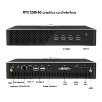 Mini PC Gaming MV200 Core I9 9900T I7-9700F I5 RTX 3050 8G GTX 1660S 6G Ordenador de Sobremesa para Oficina Diseño Gamer 4x8K UHD