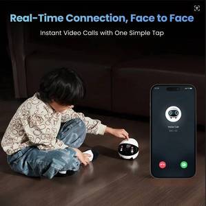 Enabot Ebo Air 2 Plus Robot Compagnon Intelligent pour Animaux de Compagnie avec Caméra 3K, Appel Vidéo, Fonction de Patrouille IA, Affichage et Caméra 3K Air 2 Plus - Product Image 4