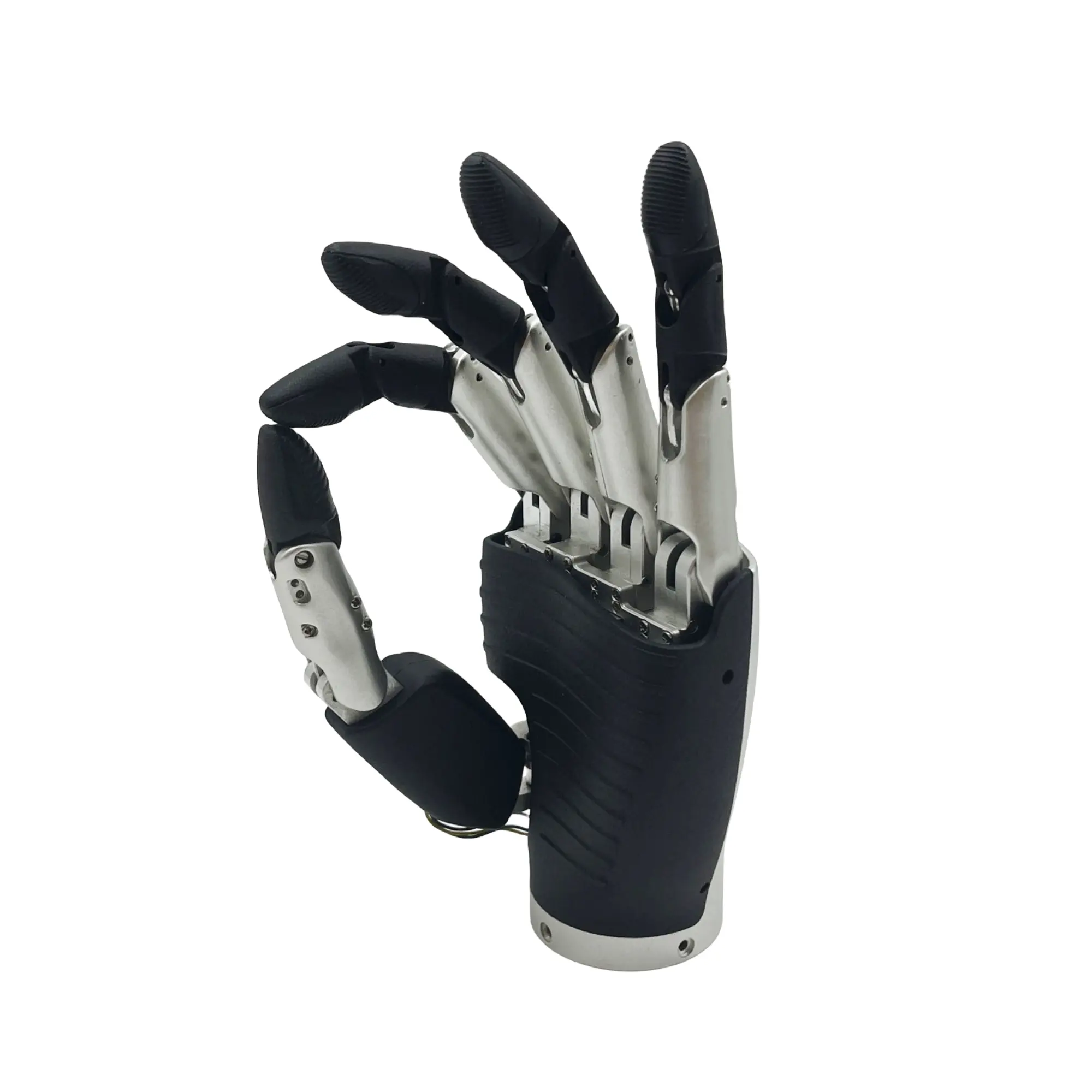 Articulación de mano biomimética 6DOF, mano diestra de cinco dedos, articulación de mano de robot biónico