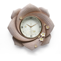 Horloges murales numériques électriques en résine, style antique 3D, design moderne, simple face, luxe, pour salon (vente en gros)