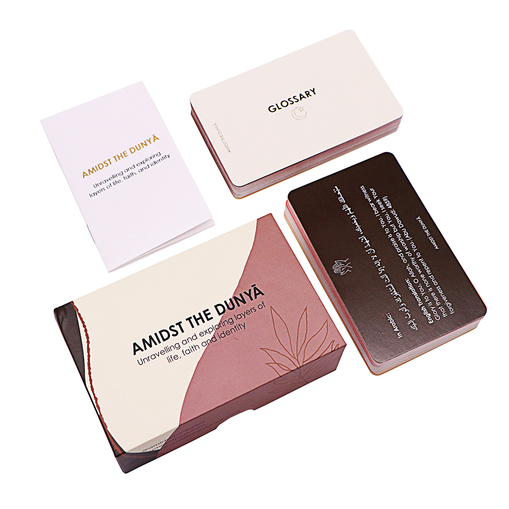 Printing Affirmation Card Deck, Custom Game Card Playing Cards