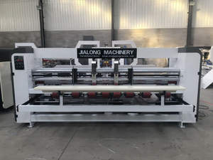 Ligne de production entièrement automatique de pliage et de collage de boîtes, machine de pliage et de collage de carton ondulé - Product Image 2