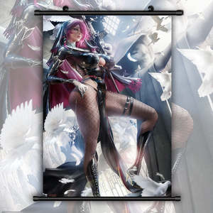 Callie Marie ชุดคอสเพลย์ผ้าผนังลายปลาหมึกน้องสาว,คอสเพลย์แบบเลื่อนโปสเตอร์ผ้าตกแต่งบ้าน - Product Image 4