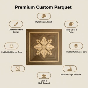 <span class=keywords><strong>Parquet</strong></span> Artistique en Bois <span class=keywords><strong>Massif</strong></span> Style Versailles Personnalisé - <span class=keywords><strong>Prix</strong></span> de Gros, Faible MOQ - Product Image 2
