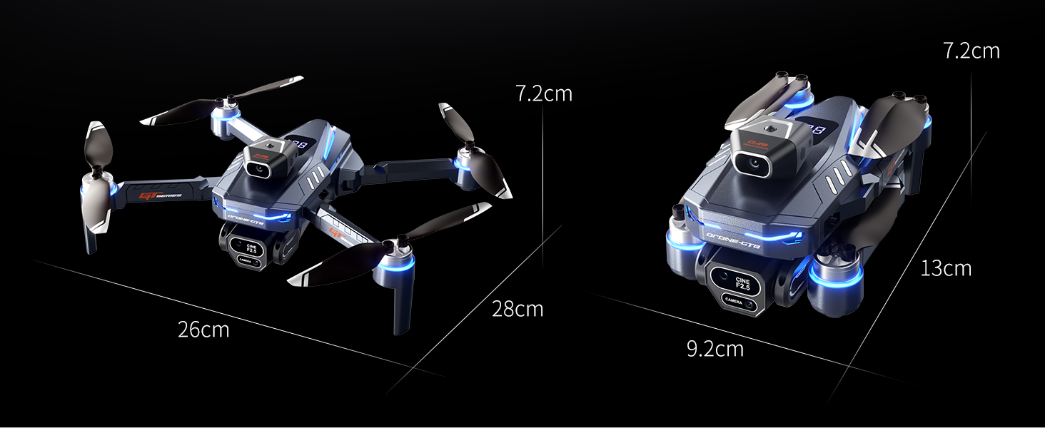GT8 Drone Blue-6k-Battery professionnel caméra aérienne FPV évitant des obstacles avec grand écran télécommande pliant RC Dron - Jeux - Jouets GT8 Drone Blue-6k-Battery professionnel caméra aérienne FPV évitant des obstacles avec grand écran télécommande pliant RC Dron - Jeux - Jouets
