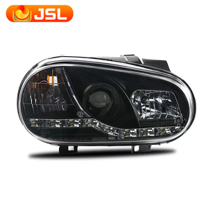 Ensamblaje de Faros Delanteros de Actualización para <span class=keywords><strong>Golf</strong></span> 4 2002-2008, Faros con Diodo Emisor de Luz DRL, Lente de Doble Haz y Doble Xenón HID - Product Image 3