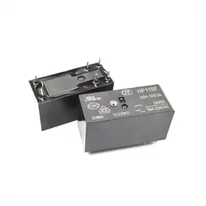 Neues Original-Relay HF115F 024-1HS3A HF115F 024 1HS3A HF115F0241HS3A 24VDC DC24V 24V 16A 6PIN