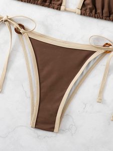 2025 nuevos trajes de baño estampado de diseñador traje de baño de 2 piezas marca de lujo familia a juego Bikini verano ropa de playa traje de baño - Product Image 6