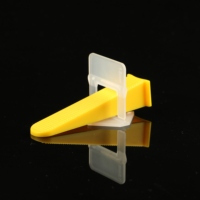 Système de nivellement de carreaux moderne réutilisable en plastique avec espaceurs, clips, cales et pince de 0,5 mm/1,5 mm - Étanche, durable, garantie à vie
