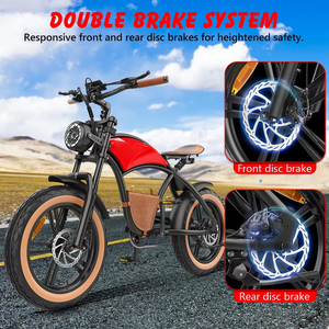 Stock US/UE Vélo de montagne électrique 1000W Moteur de moyeu arrière Batterie au lithium Frein à disque hydraulique 48V 13Ah Excellentes caractéristiques - Product Image 3