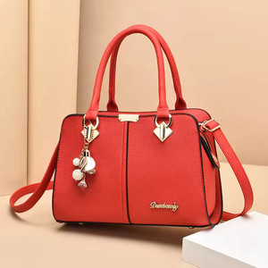2026 Fashionable Women's New Elegant <b>Square</b> Shape Rhombus Pattern Zipper Closure Single-Shoulder Crossbody Handbag - Product Image 3