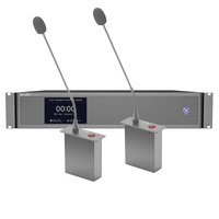 Microphone de conférence filaire encastré HUAIN avec contrôle automatique du gain (AGC)