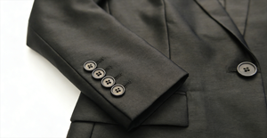 Manufacturer Custom High Quality Black Single Breasted Business Casual Office Formal Men <b>Suit</b> <b>Jacket</b> - Product Image 3