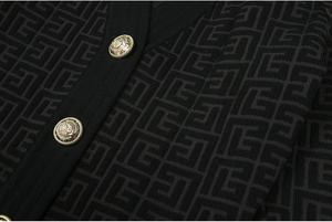 AIMEISI Hochwertiges, Sofort Verfügbares, Lässiges Und Elegantes Zweiteiliges Damen-Set Mit Gestreiftem, Ärmellosem, Langem Kleid Und Strickjacke Mit V-Ausschnitt - Product Image 3