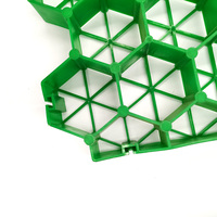 Grilles de stabilisation de gravier en plastique blanc pour pavage de sol robuste, style traditionnel