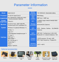 Tableta Robusta CENAVA de 8/10 Pulgadas con Sistema Operativo Windows, RS232, LAN Gigabit, Intel 10ma Gen. I5/I7, Personalizable con Código de Barras, para Uso Industrial