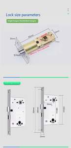 แอป Tuya Smart Life ล็อคประตูด้วยลายนิ้วมือ พร้อมกุญแจปลดล็อคฉุกเฉิน - Product Image 6
