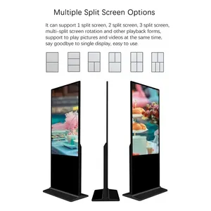 50 inch 4K đứng một mình kiosk Totem media player đa màn hình tương tác LCD quảng cáo CMS kỹ thuật số biển - Product Image 4