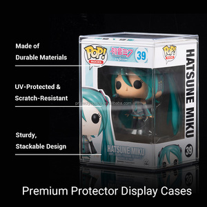 Funko Pop Premium Protector Vitrines de présentation Figurines en vinyle à collectionner-Durable Crystal Clear and Stackable Storage Funko Pop Case - Product Image 3