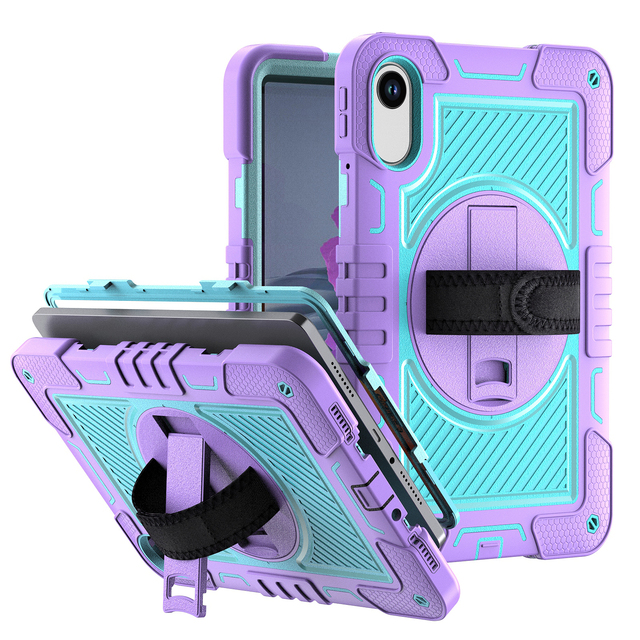 Anti Drop Three Layers Structure Shockproof Tablet case for Xiaomi Pad 6 6 Pro 11 Inch Silicone PC for Children