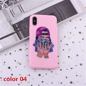 TPU <span class=keywords><strong>Rosa</strong></span> nero della ragazza Cassa Del Telefono Della Copertura Posteriore per il <span class=keywords><strong>iPhone</strong></span> <span class=keywords><strong>12</strong></span>/<span class=keywords><strong>12</strong></span> pro/<span class=keywords><strong>12</strong></span> Pro max - Product Image 3