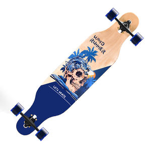 Skateboard Long pour enfants, planche à roulettes plates, personnalisable, surf pour adultes, prix d'usine - Product Image 6